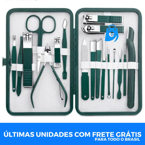 Kit Cortador de Unhas Portátil + FRETE GRÁTIS - Electshop