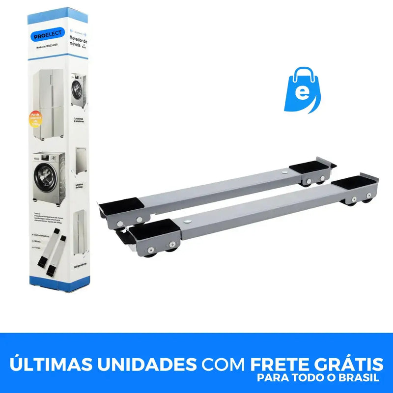 Suporte Ajustável de Moveis ProElect™ - Para Máquina De Lavar e Geladeira (ÚLTIMAS UNIDADES)