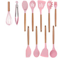 Kit Utensílios de Cozinha Silicone Completo (12 peças) - Electshop